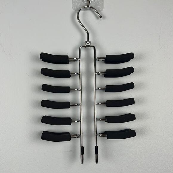 24 peg hanging swivel neck tie organizer - Picture 1 of 3